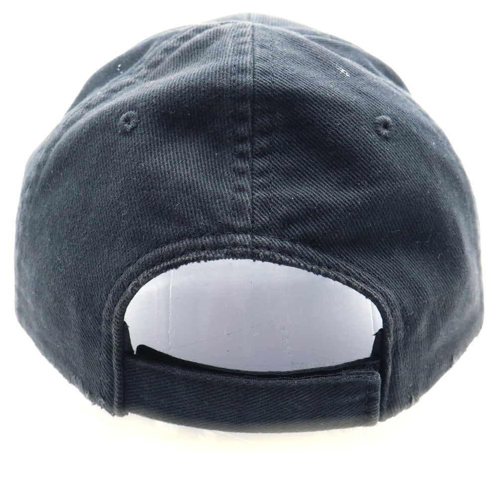 BALENCIAGA バレンシアガ DIY L OUTLINE キャップ Balenciaga Black DIY Metal Outline Cap Balenciaga