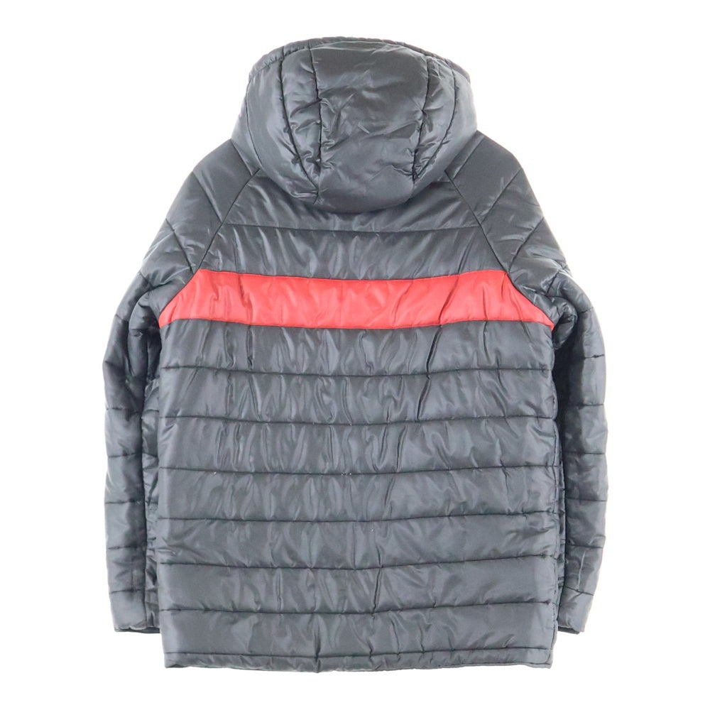 X-LARGE(エクストララージ) フロントロゴ リバーシブル ジップアップジャケット ブラック/グレー/レッド 0123512