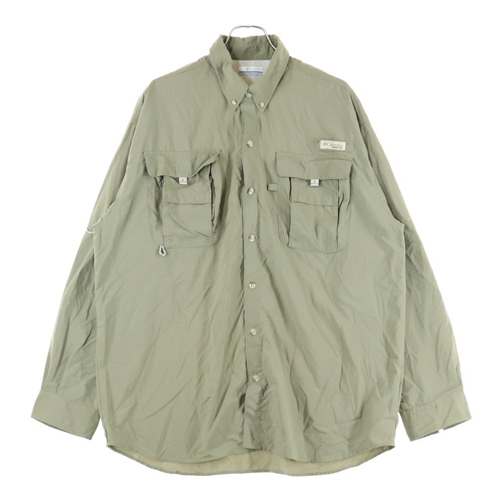 Columbia(コロンビア) バハマ2 ロングスリーブシャツ 長袖シャツ カーキ FM 7048