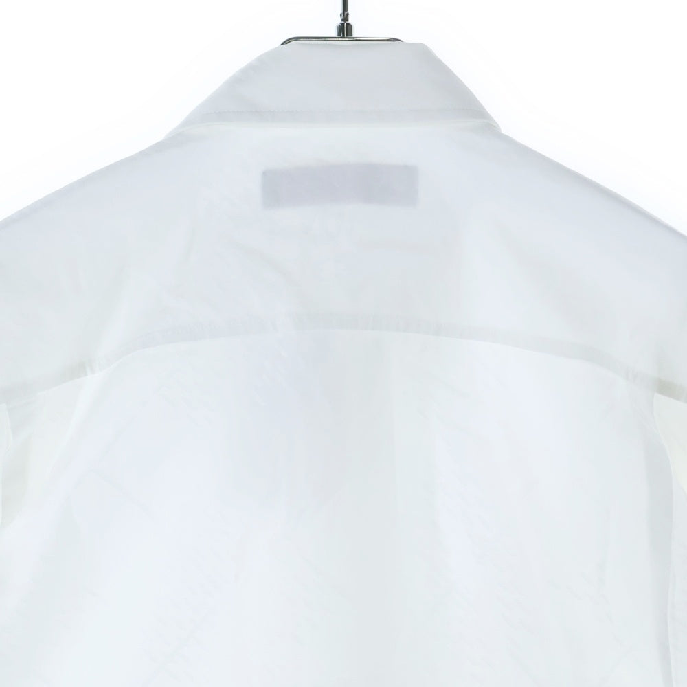 ルイヴィトン 長袖 シャツ 39 ホワイト スカーフ付 新品 未使用 メンズ LOUIS VUITTON 白色 タキシードシャツ パーティー LOUIS VUITTON(ルイヴィトン) LVリーフシルク長袖シャツ RM222Q MD2