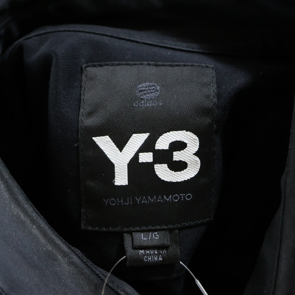 Y-3(ワイスリー) Zip Up Long Coat AE7002 ジップアップ ロングコート ブラック