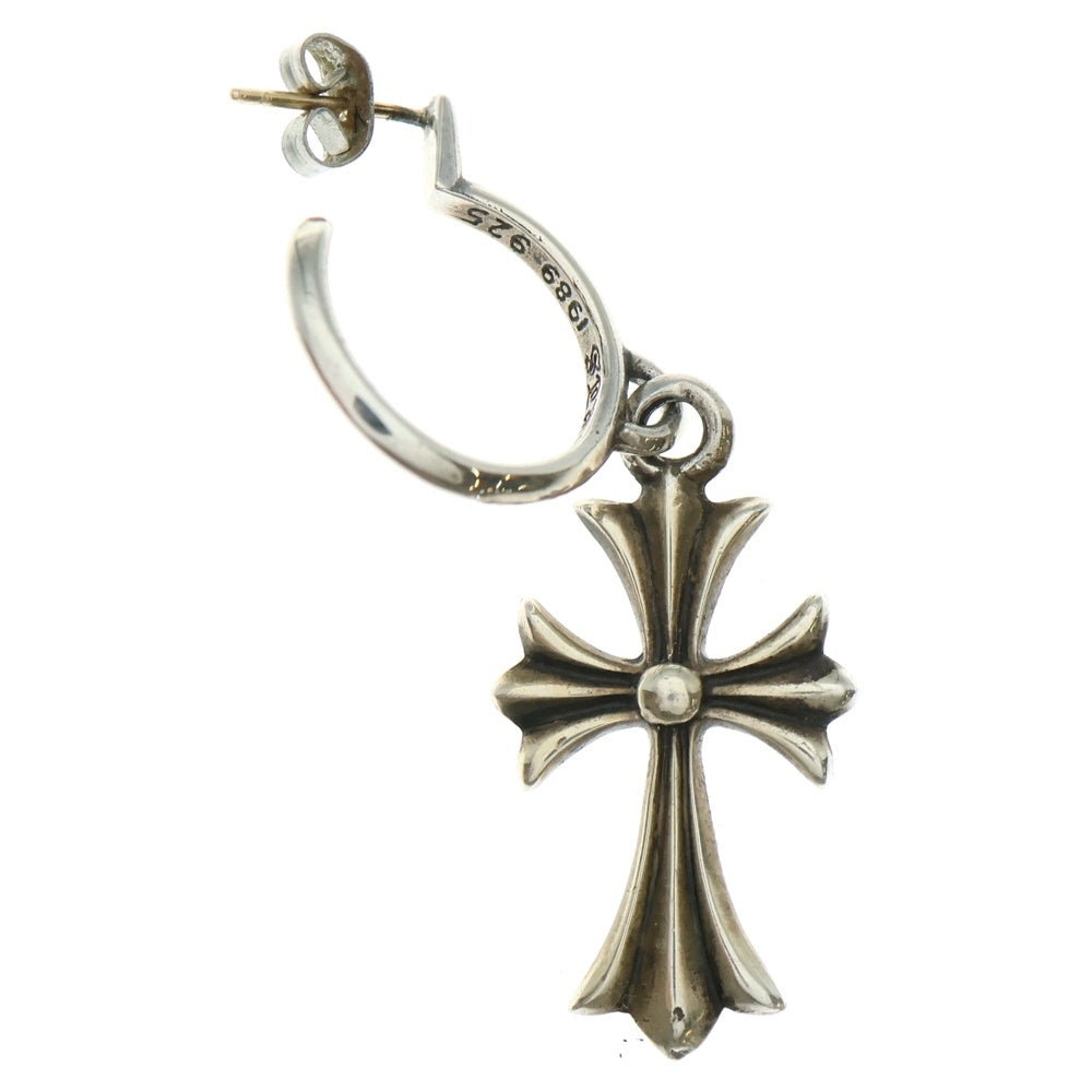 CHROME HEARTS(クロムハーツ) TINY CH CROSS タイニーCHクロス フープピアス シルバー BCA115