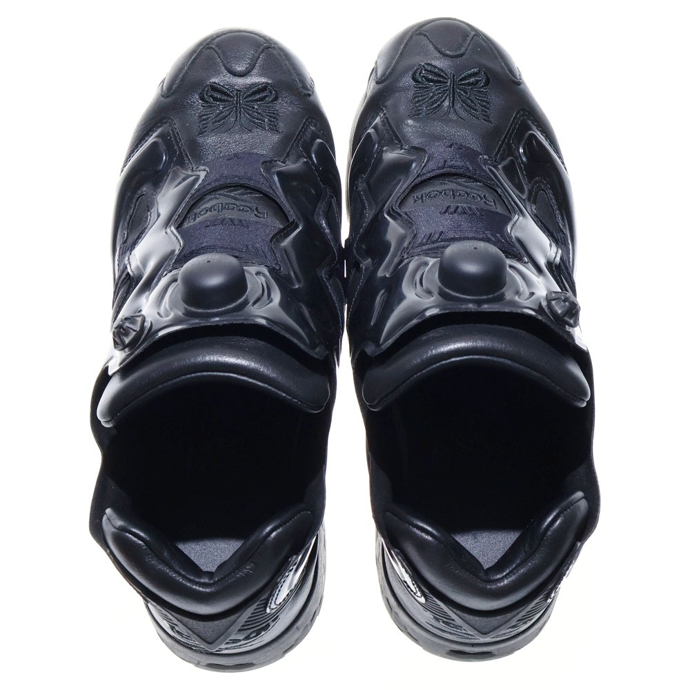 Reebok(リーボック) ×NEEDLES Insta Pump Fury 94 1000100214 ×ニードルズ インスタ ポンプ フューリー ローカットスニーカー ブラック US10/28cm