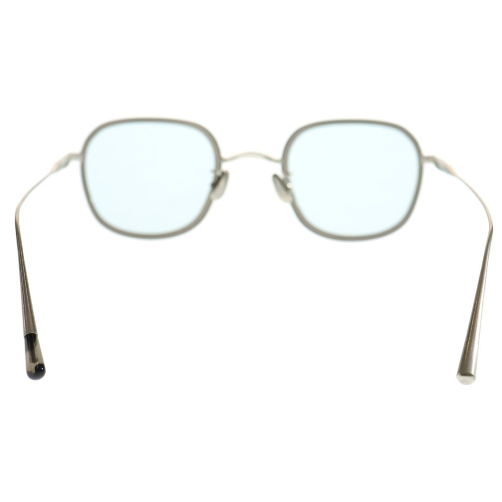 BLANC(ブランク) SM RHI Eyewear Sunglasses B0028 メタルスクエア サングラス カラーレンズ アイウェア 眼鏡 シルバー 47□23-142