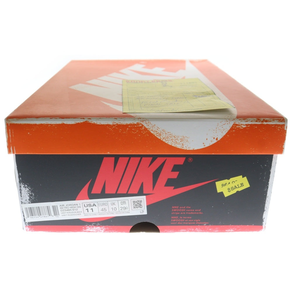 NIKE(ナイキ) AIR JORDAN 1 LOST&FOUND DZ5485-612 エアジョーダン1 ロスト&ファウンド シカゴ ハイカットスニーカー ホワイト/レッド US11/29cm