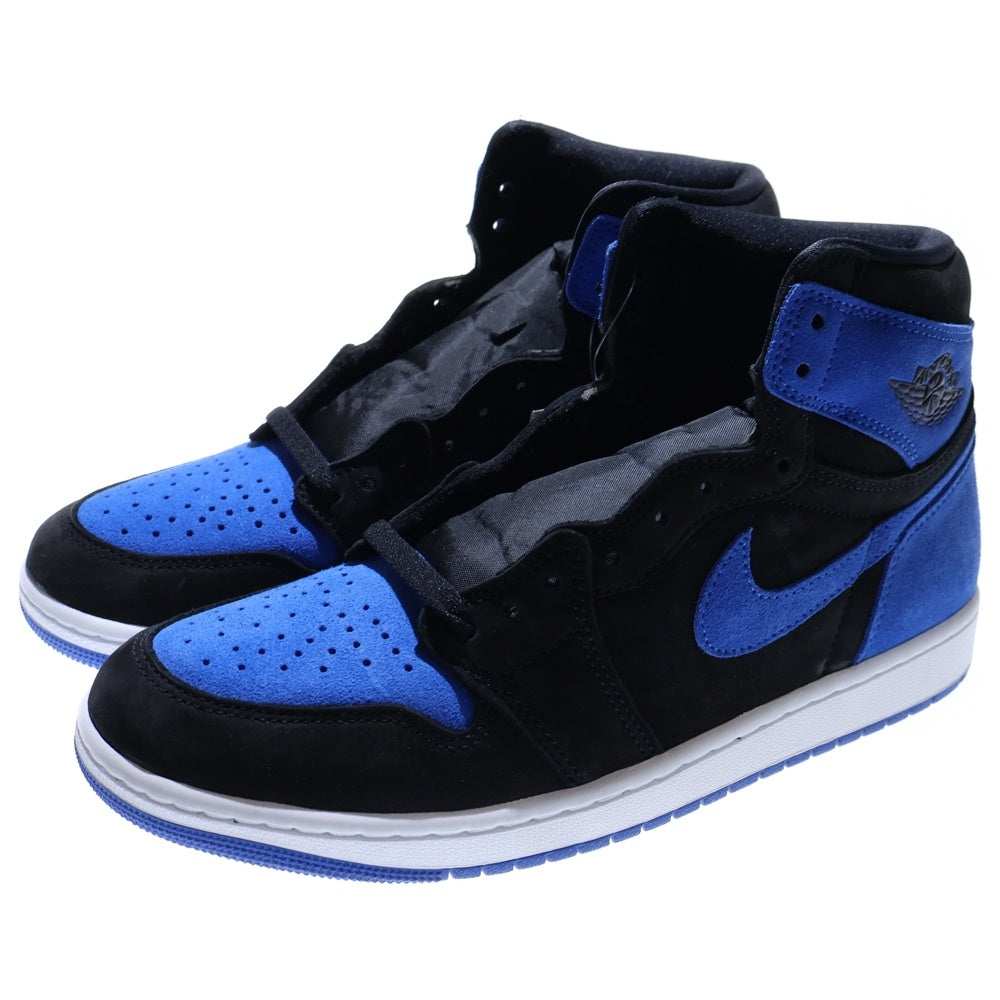 NIKE(ナイキ) AIR JORDAN1 RETRO HIGH OG ROYAL REIMAGINED DZ5485-042 エアジョーダン1 レトロ ロイヤル リイマジンド ハイカットスニーカー ブルー/ブラック US10.5/28.5cm
