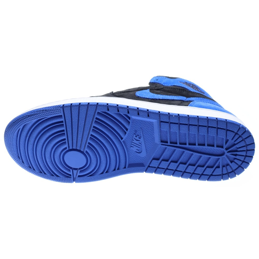 NIKE(ナイキ) AIR JORDAN1 RETRO HIGH OG ROYAL REIMAGINED DZ5485-042 エアジョーダン1 レトロ ロイヤル リイマジンド ハイカットスニーカー ブルー/ブラック US10.5/28.5cm
