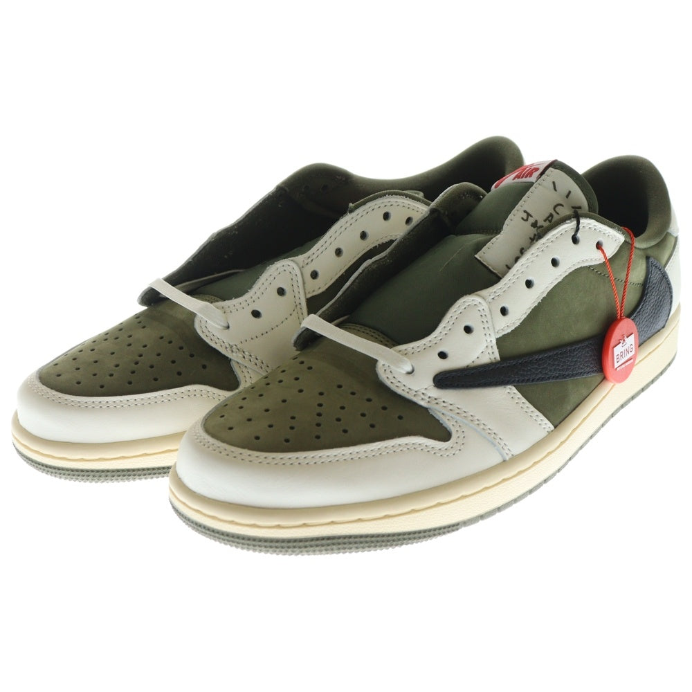 NIKE(ナイキ) ×TRAVIS SCOTT AIR JORDAN 1 LOW OG SP Reverse Olive