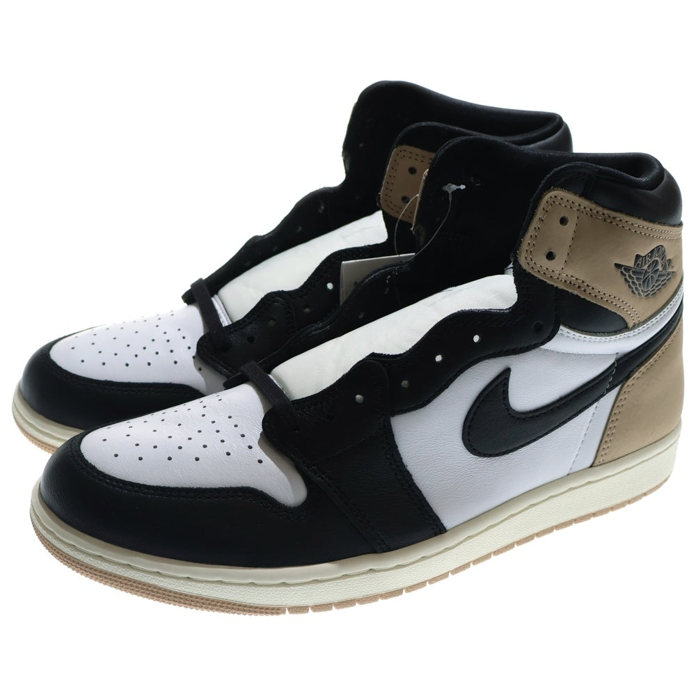 NIKE(ナイキ) WMNS AIR JORDAN 1 RETRO HIGH OG Latte FD2596-021 ウィメンズ エアジョーダン1 ラテ ハイカットスニーカー シューズ ホワイト/ベージュ US12/29cm