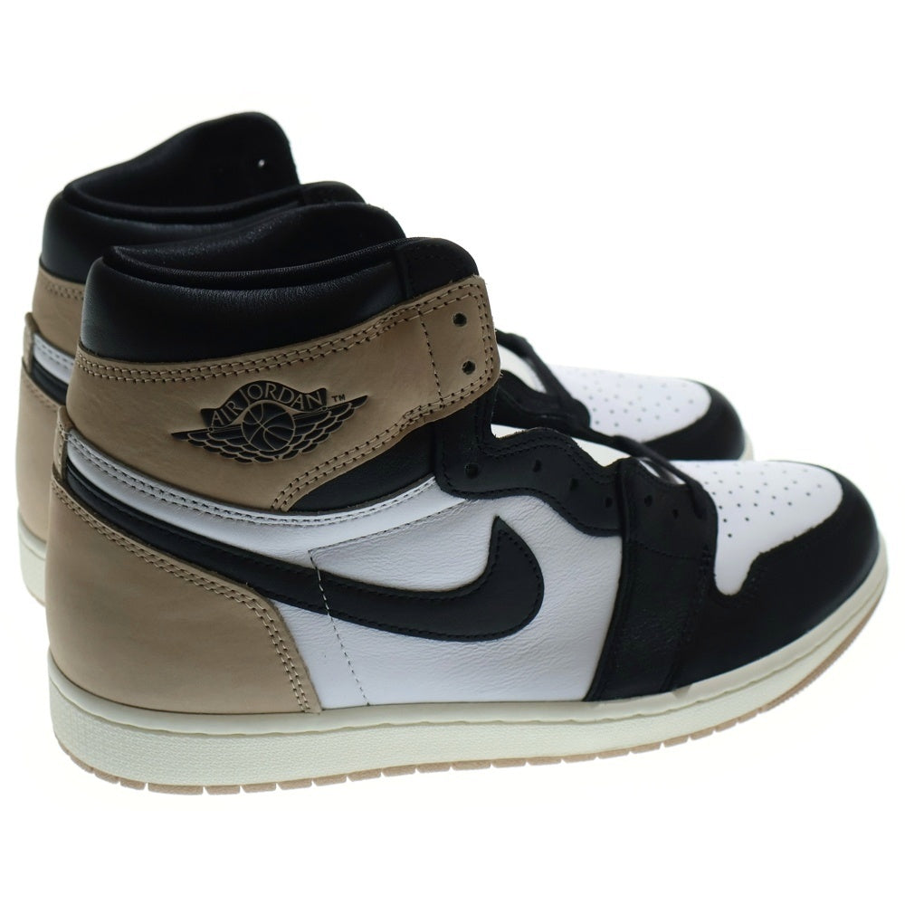 NIKE(ナイキ) WMNS AIR JORDAN 1 RETRO HIGH OG Latte FD2596-021 ウィメンズ エアジョーダン1 ラテ ハイカットスニーカー シューズ ホワイト/ベージュ US12/29cm