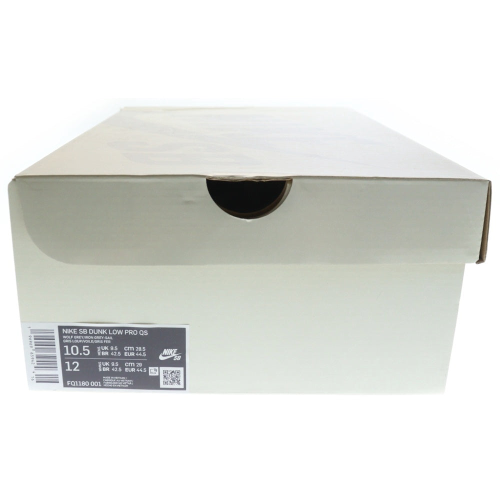 NIKE SB(ナイキエスビー) ×YUTO HORIGOME DUNK LOW PRO FQ1180-001 堀米 雄斗 ダンク プロ ローカットスニーカー グレー/ホワイト US10.5/28.5cm