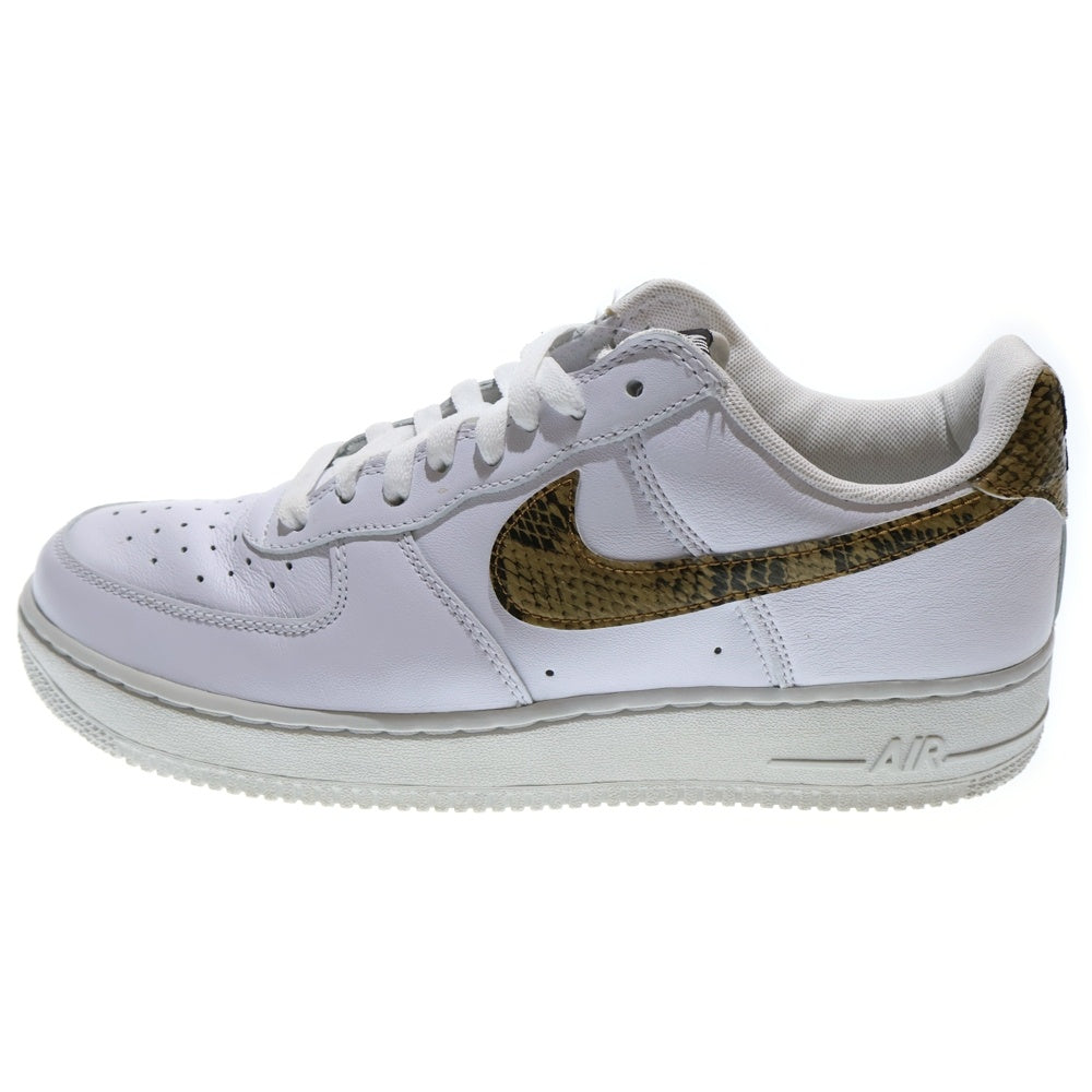 NIKE(ナイキ) AIR FORCE 1 LOW RETRO PRM QS Ivory Snake AO1635-100 エアフォース1 ロー レトロ アイボリースネーク ローカットスニーカー ホワイト US10/28.0cm
