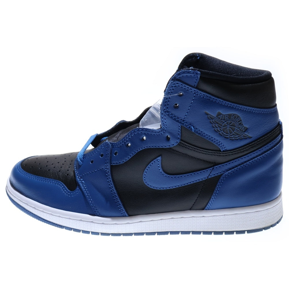 NIKE(ナイキ) AIR JORDAN 1 RETRO HIGH OG DARK MARINA BLUE 555088-404 エアジョーダン1 レトロ ダークマリーナブルー ハイカットスニーカー ブラック/ブルー US10.5/28.5cm