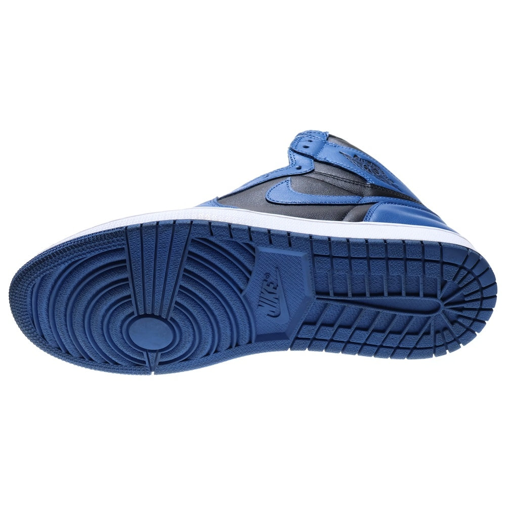 NIKE(ナイキ) AIR JORDAN 1 RETRO HIGH OG DARK MARINA BLUE 555088-404 エアジョーダン1 レトロ ダークマリーナブルー ハイカットスニーカー ブラック/ブルー US10.5/28.5cm