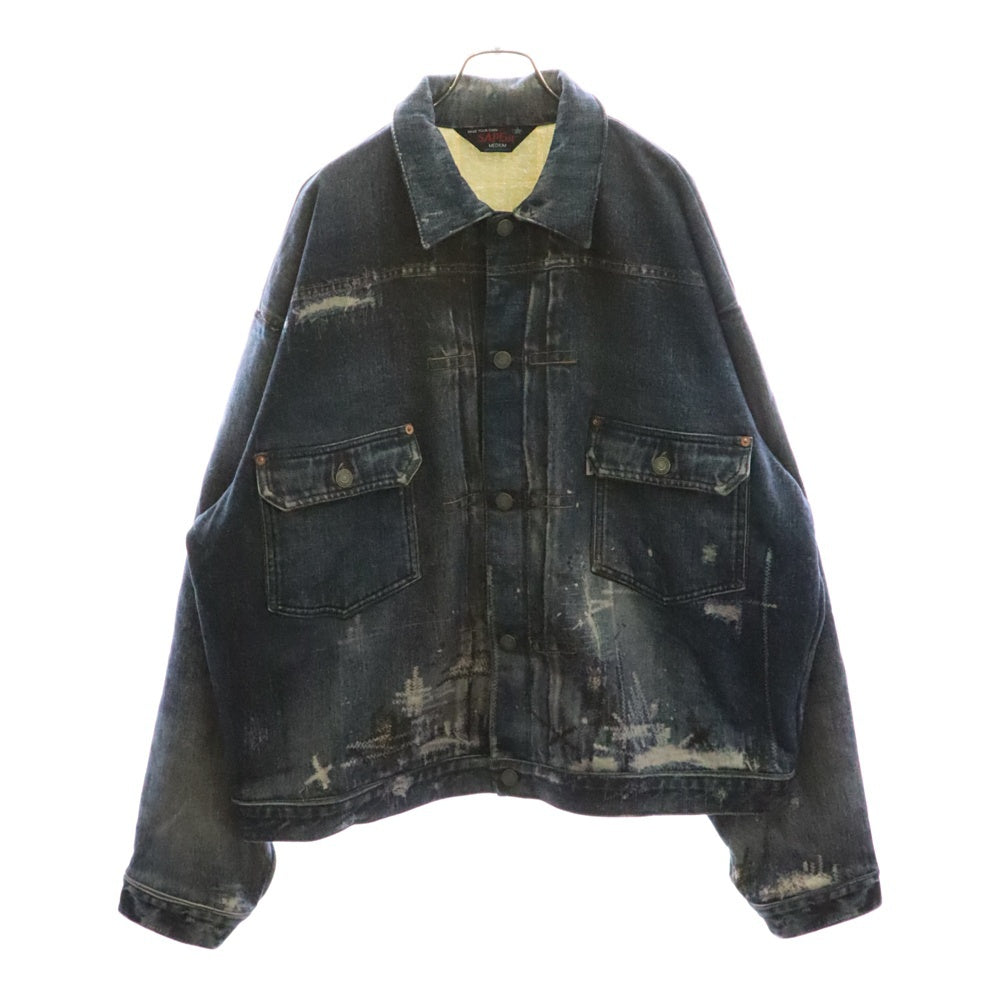 SAPEur(サプール) Lot.5067XX SWEAT JACKET スウェットジャケット インディゴ