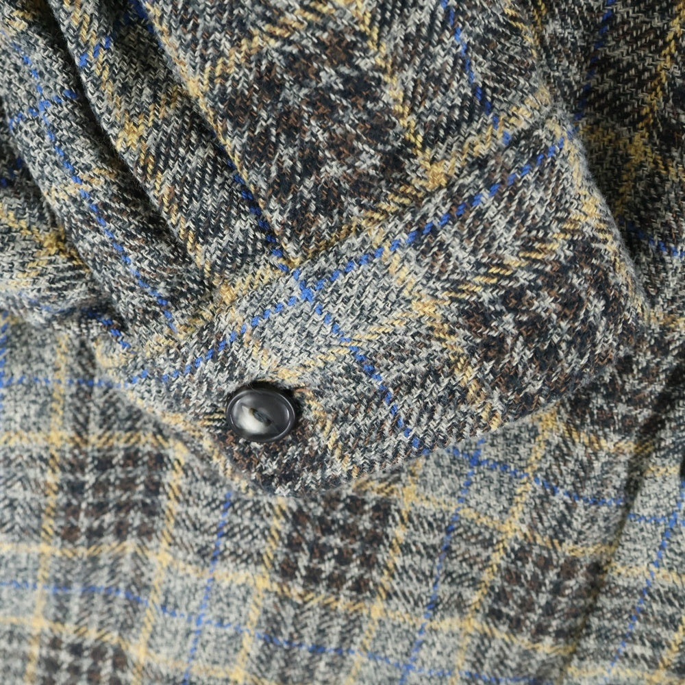 UNION(ユニオン) ANDERSON SHIRT WSL-263 アンダーソン チェック 長袖シャツ ブラウン