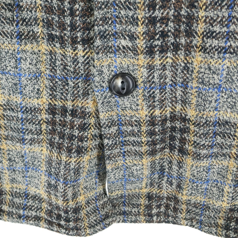 UNION(ユニオン) ANDERSON SHIRT WSL-263 アンダーソン チェック 長袖シャツ ブラウン