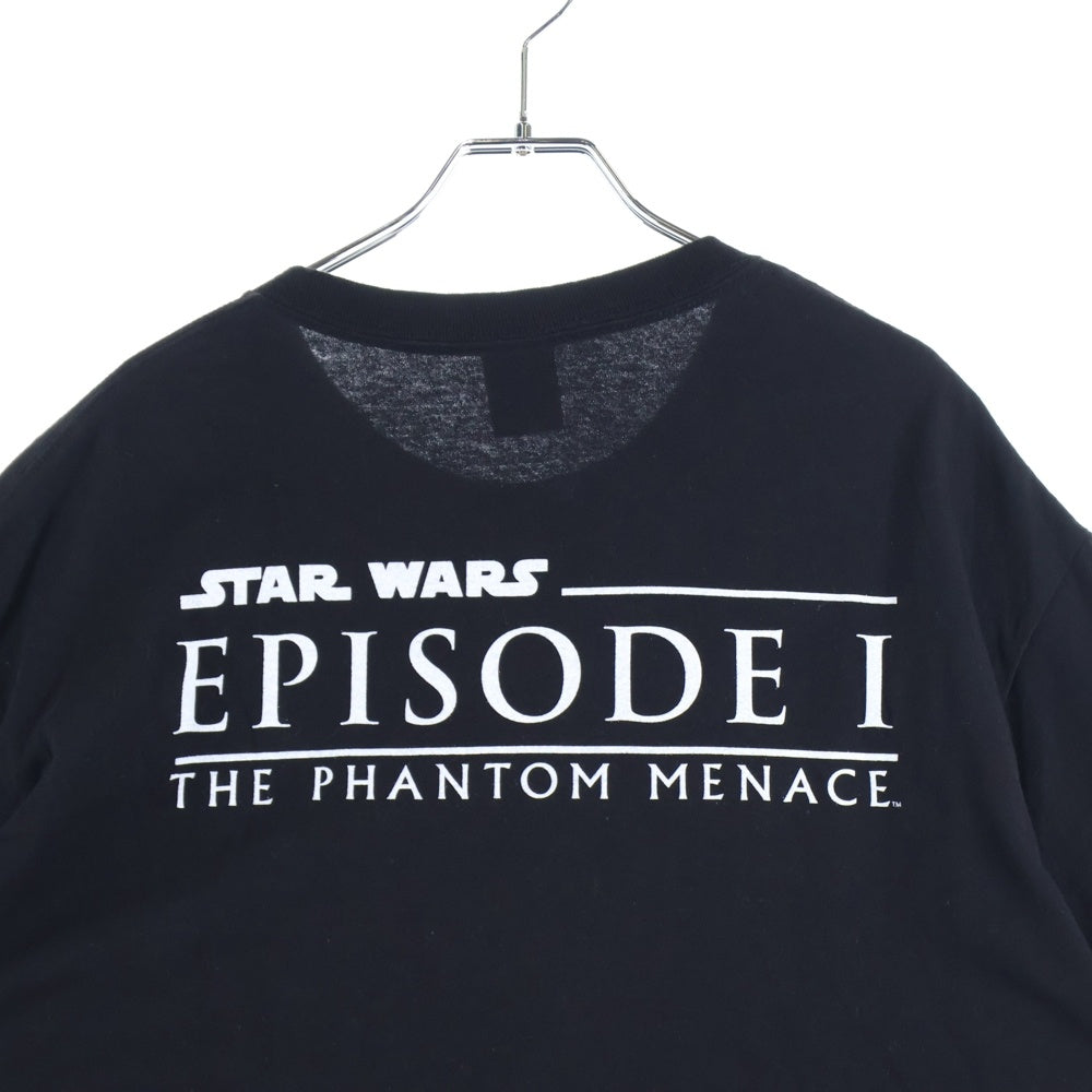 GEEKSRULE(ギークスルール) ×STAR WARS PRINT T-SHIRTS スターウォーズ プリント半袖カットソー 半袖Tシャツ ブラック