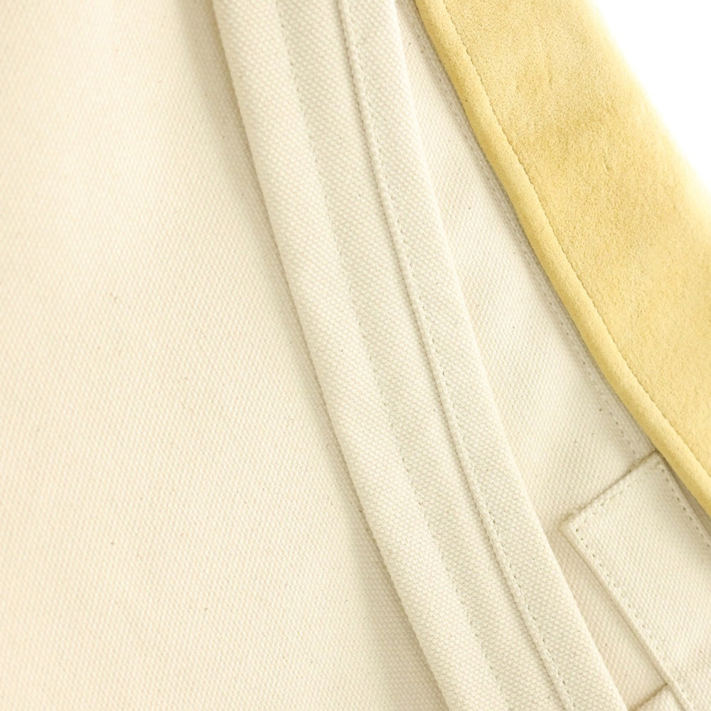 VISVIM(ヴィスヴィム) 22SS UT.SATCHEL DEERSKIN サッチェルバッグ ショルダーバッグ ディアスキン アイボリー 0221903003001