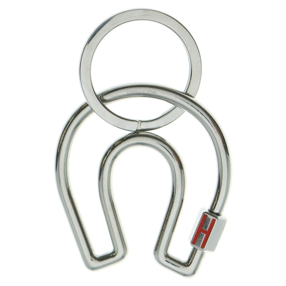 HERMES(エルメス) フェールアシュヴァル ホースシュー チャーム キーホルダー シルバー