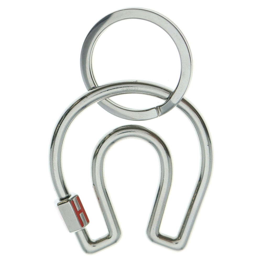 HERMES(エルメス) フェールアシュヴァル ホースシュー チャーム キーホルダー シルバー
