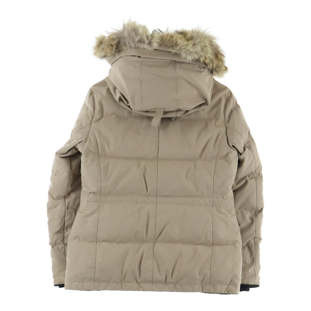 CANADA GOOSE(カナダグース) CHELSEA PARKA チェルシー パーカー ファーフーデッド ジップアップ ダウンジャケット ベージュ 3804JLA