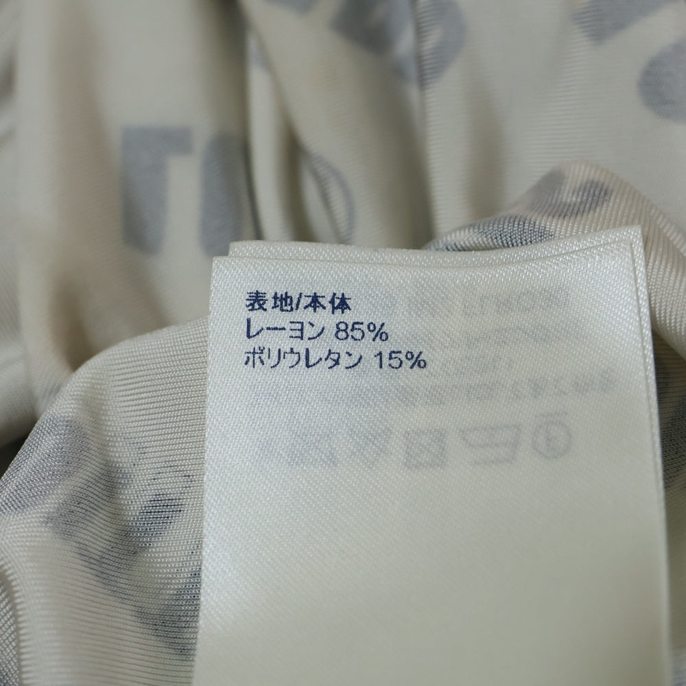 LOUIS VUITTON(ルイヴィトン) 21AW Slanted Signature Sporty T-shirt シグネチャーロゴ ロングスリーブ長袖Tシャツカットソー ロンT ホワイト レディース RW212B IM2 FLRO30