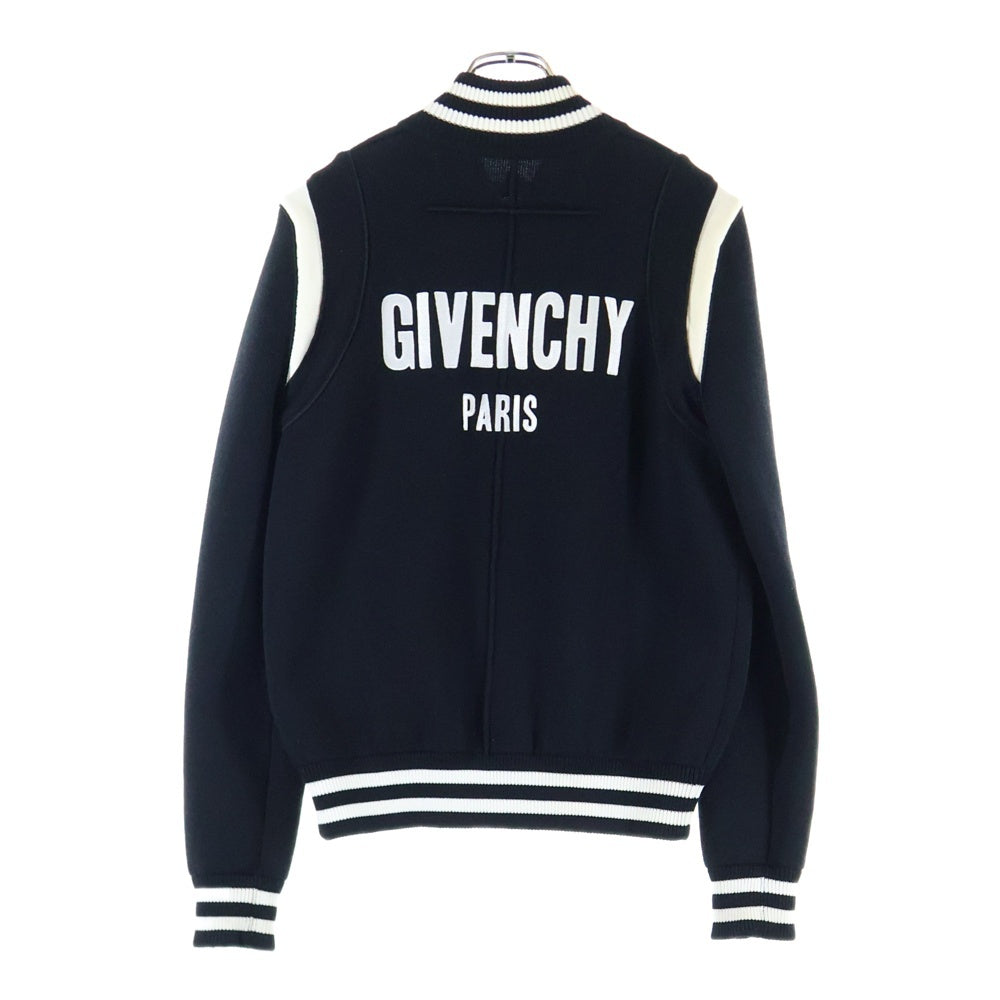 GIVENCHY(ジバンシィ) 18SS バックロゴボンバージャケット ブルゾンジャケット スタジャン ブラック BW000H4Z04