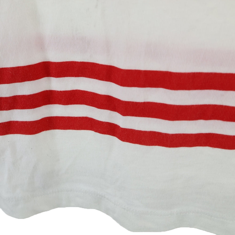 GUCCI(グッチ) 22AW ×adidas Cotton Jersey Tee アディダス 半袖Tシャツ 半袖カットソー ホワイト 717422