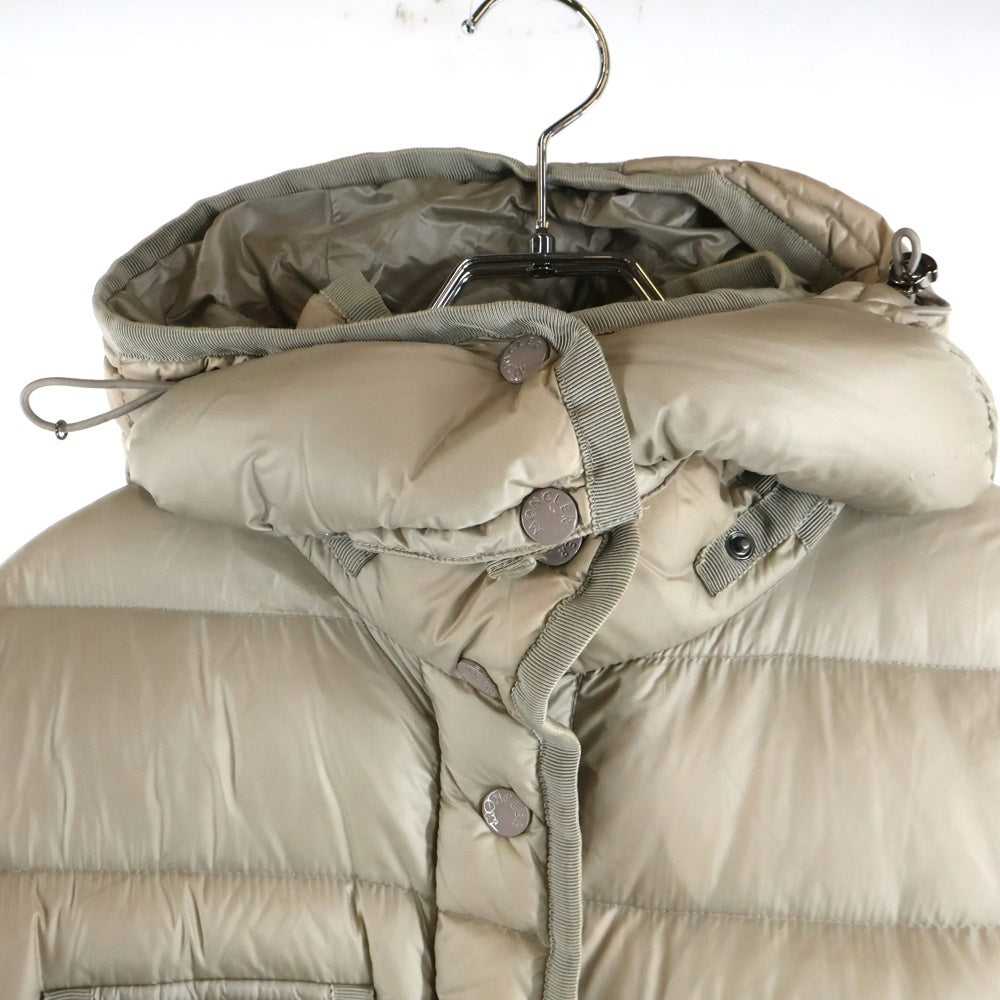 MONCLER(モンクレール) HERMINE ヘルミーネ ジップアップダウンコート レディース グレー 420934933905