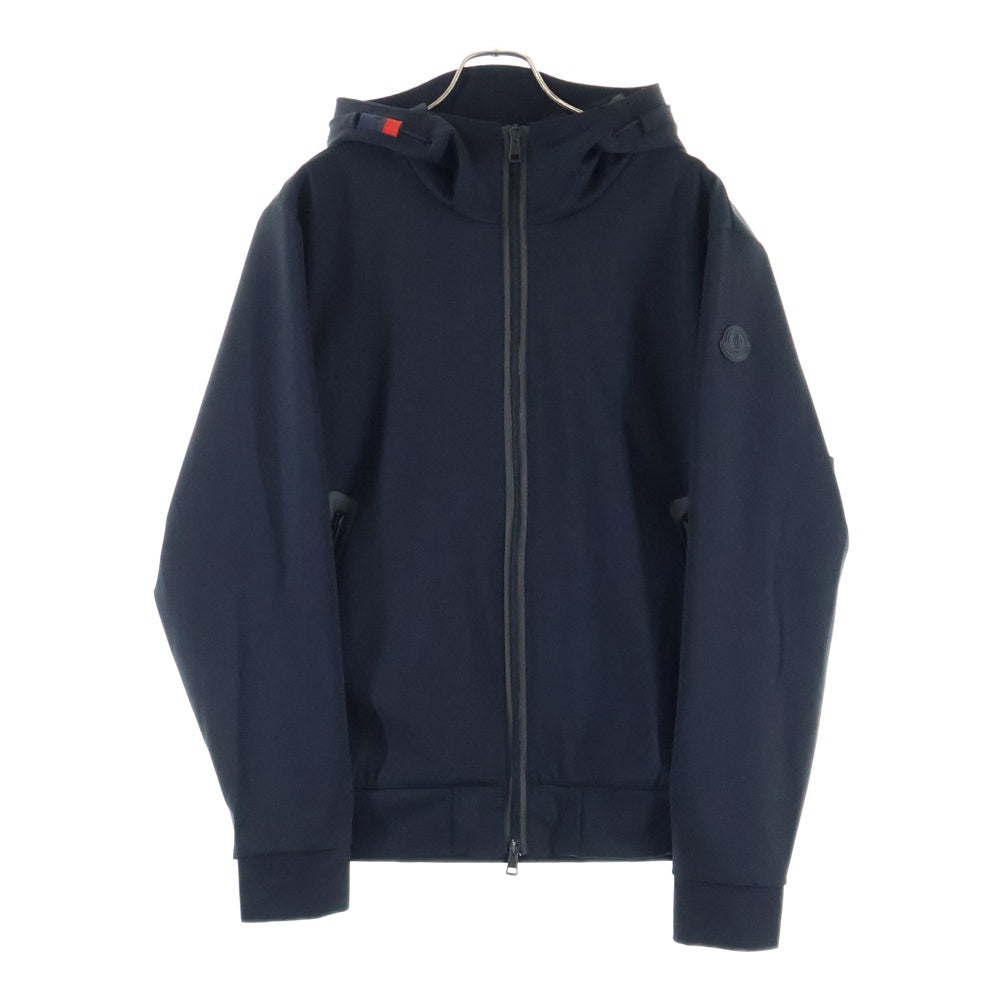 MONCLER(モンクレール) DEREK デレク 袖ロゴジップアップナイロンジャケット ブラック E10914000205