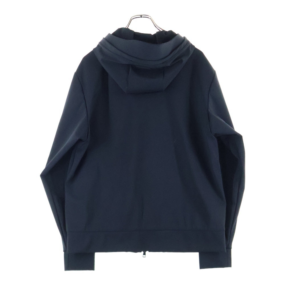 MONCLER(モンクレール) DEREK デレク 袖ロゴジップアップナイロンジャケット ブラック E10914000205