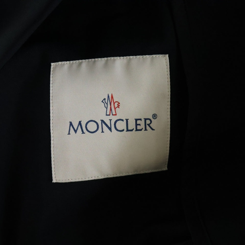 MONCLER(モンクレール) DEREK デレク 袖ロゴジップアップナイロンジャケット ブラック E10914000205