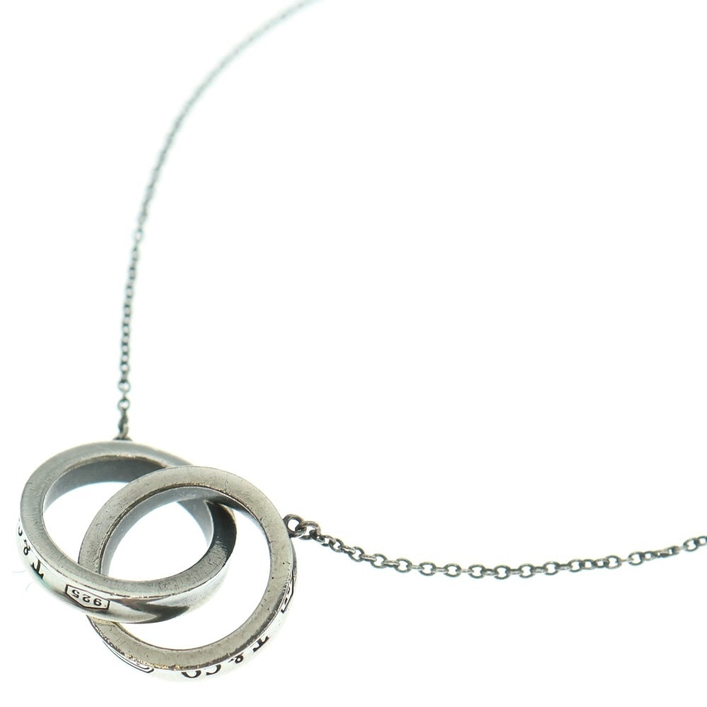 TIFFANY & Co.(ティファニー) インターロッキングサークル ネックレス Ag925 シルバー