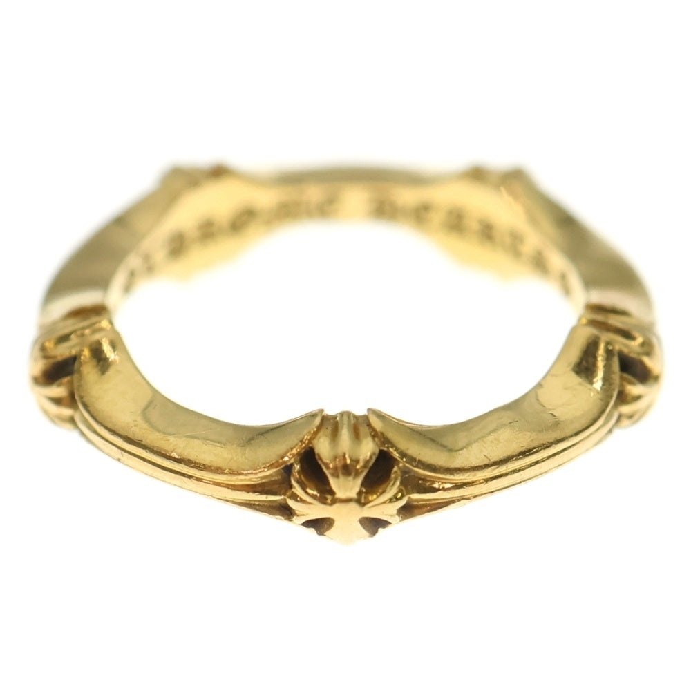 CHROME HEARTS(クロムハーツ) 22K PLUS AND BONE プラスアンドボーン リング ゴールド