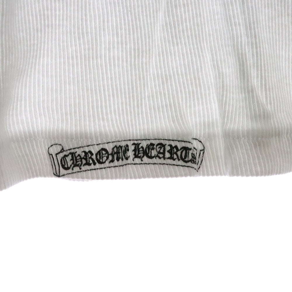 CHROME HEARTS(クロムハーツ) OLD FUCK YOU TANK TOP オールド ファックユー サイドロゴ タンクトップ ノースリーブ ホワイト