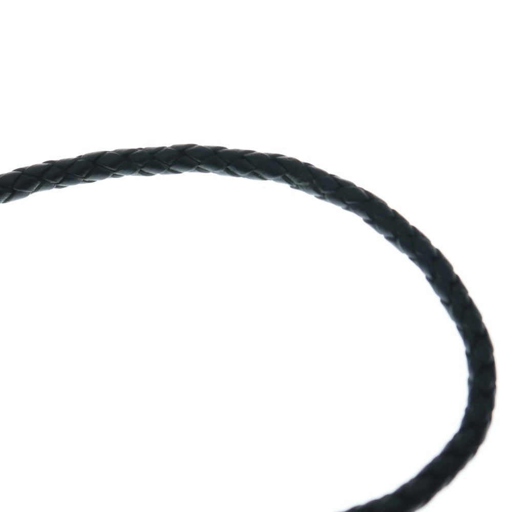 CHROME HEARTS(クロムハーツ) BOLOTIE OVALTINY タイニークラシックオーバルクロス ループタイ シルバー/ブラック BCA209