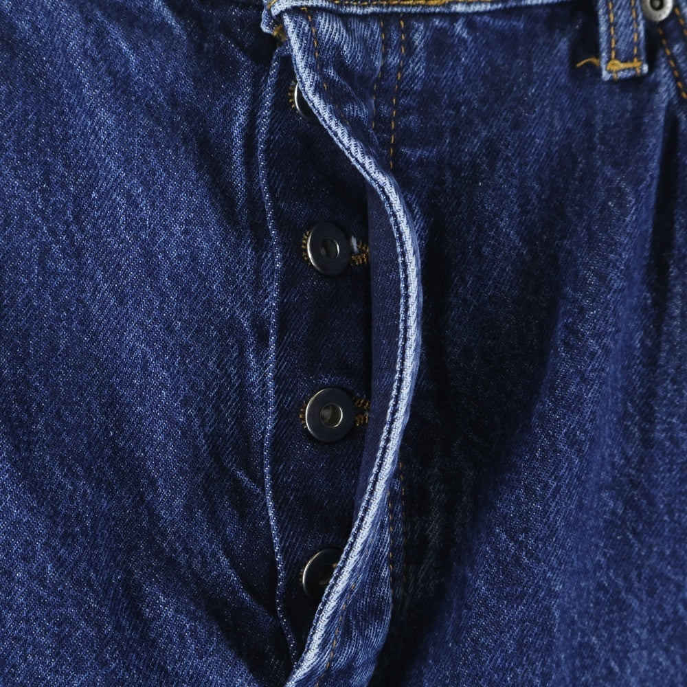 STUSSY(ステューシー) SS-LINK BIG OL JEANS 116593 SSリンクデザイン ボタンフライ テーパードデニムパンツ インディゴ