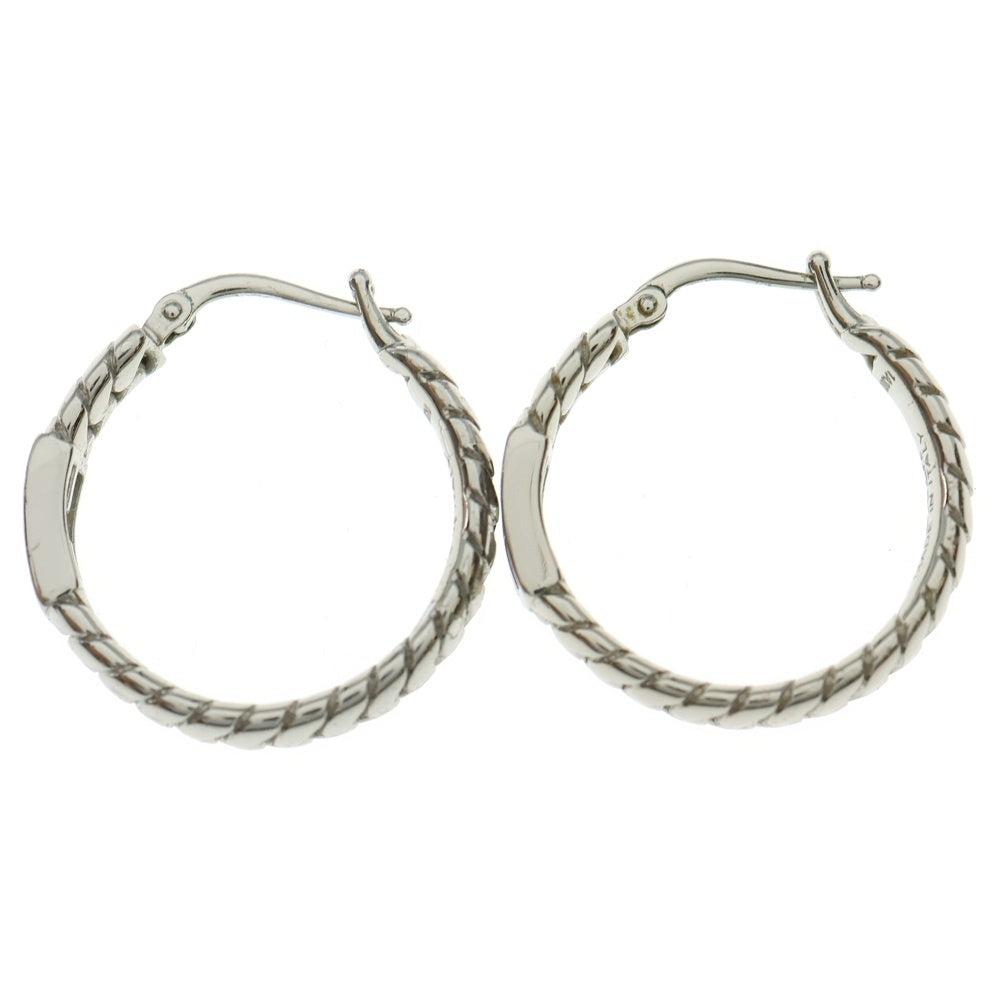 FENDI(フェンディ) FFロゴ バケットピアス 8AG992 B08 シルバー