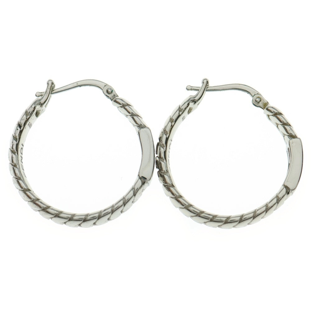 FENDI(フェンディ) FFロゴ バケットピアス 8AG992 B08 シルバー