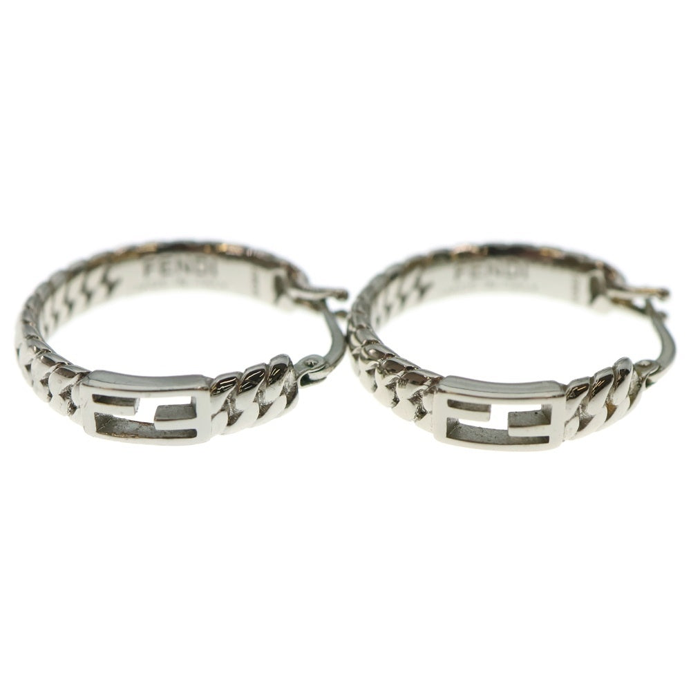 FENDI(フェンディ) FFロゴ バケットピアス 8AG992 B08 シルバー