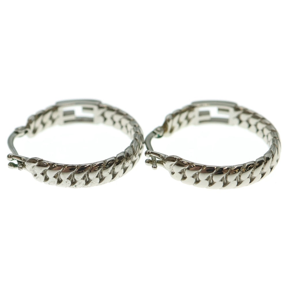 FENDI(フェンディ) FFロゴ バケットピアス 8AG992 B08 シルバー