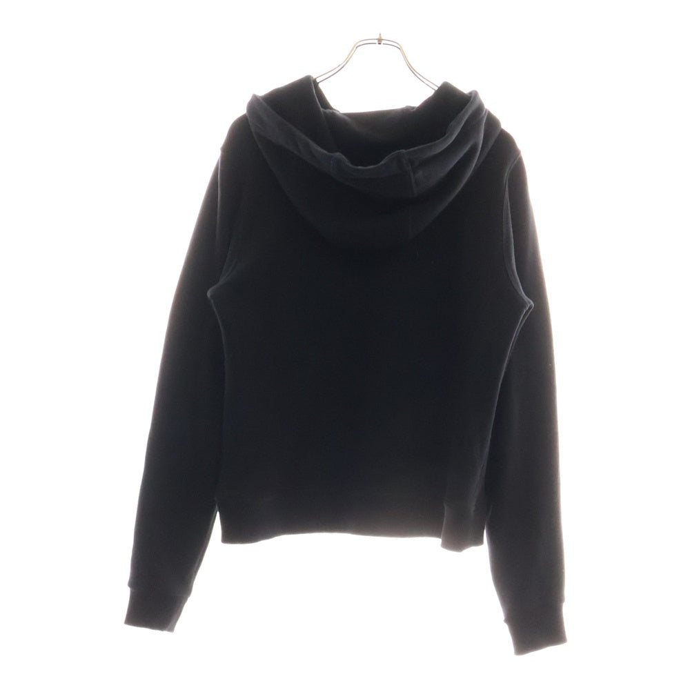 BURBERRY(バーバリー) フロントロゴプリント スウェットプルオーバーパーカー フーディ ブラック レディース 8011652