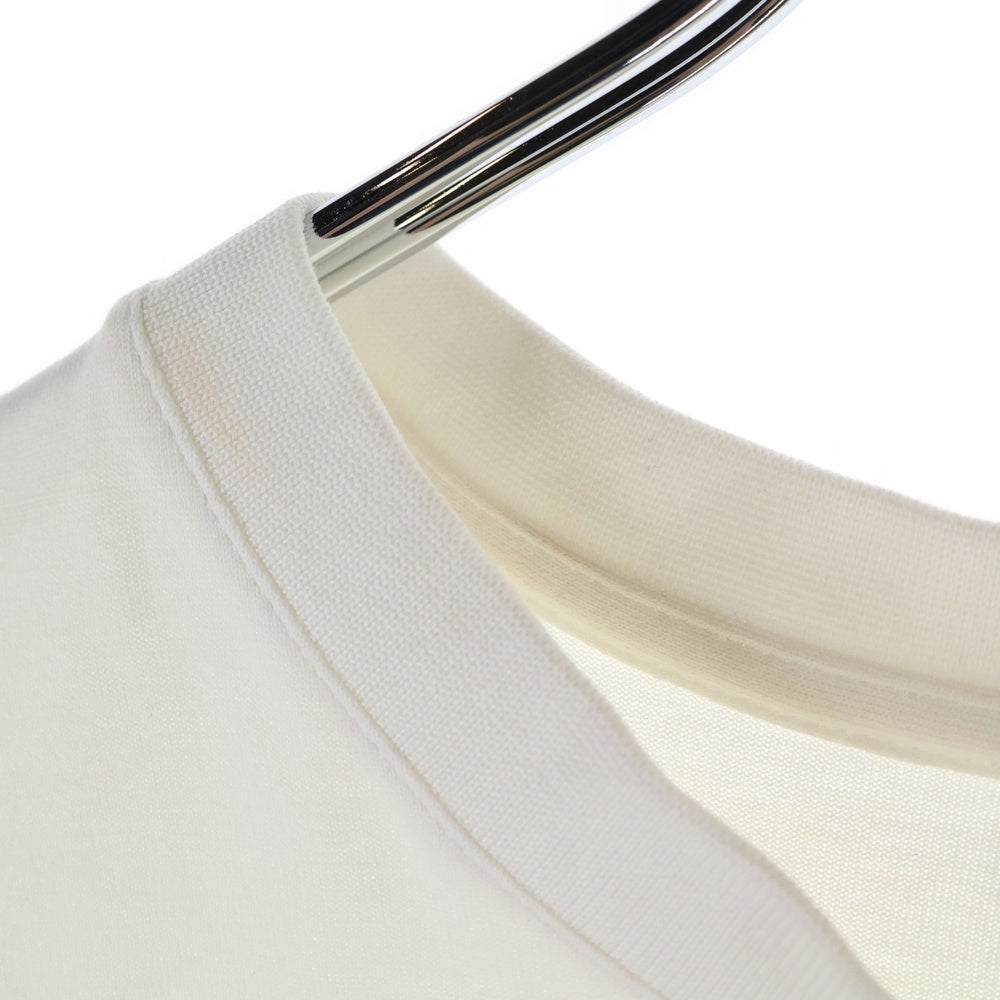 BURBERRY(バーバリー) フロントロゴプリント クルーネック 半袖Tシャツカットソー ホワイト 8008894 レディース