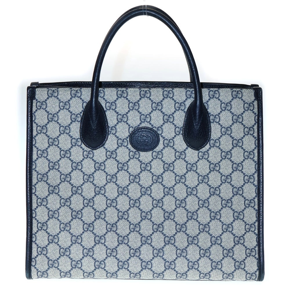 GUCCI(グッチ) GGスプリーム 2WAYトートバッグ 659983 520981 グレー