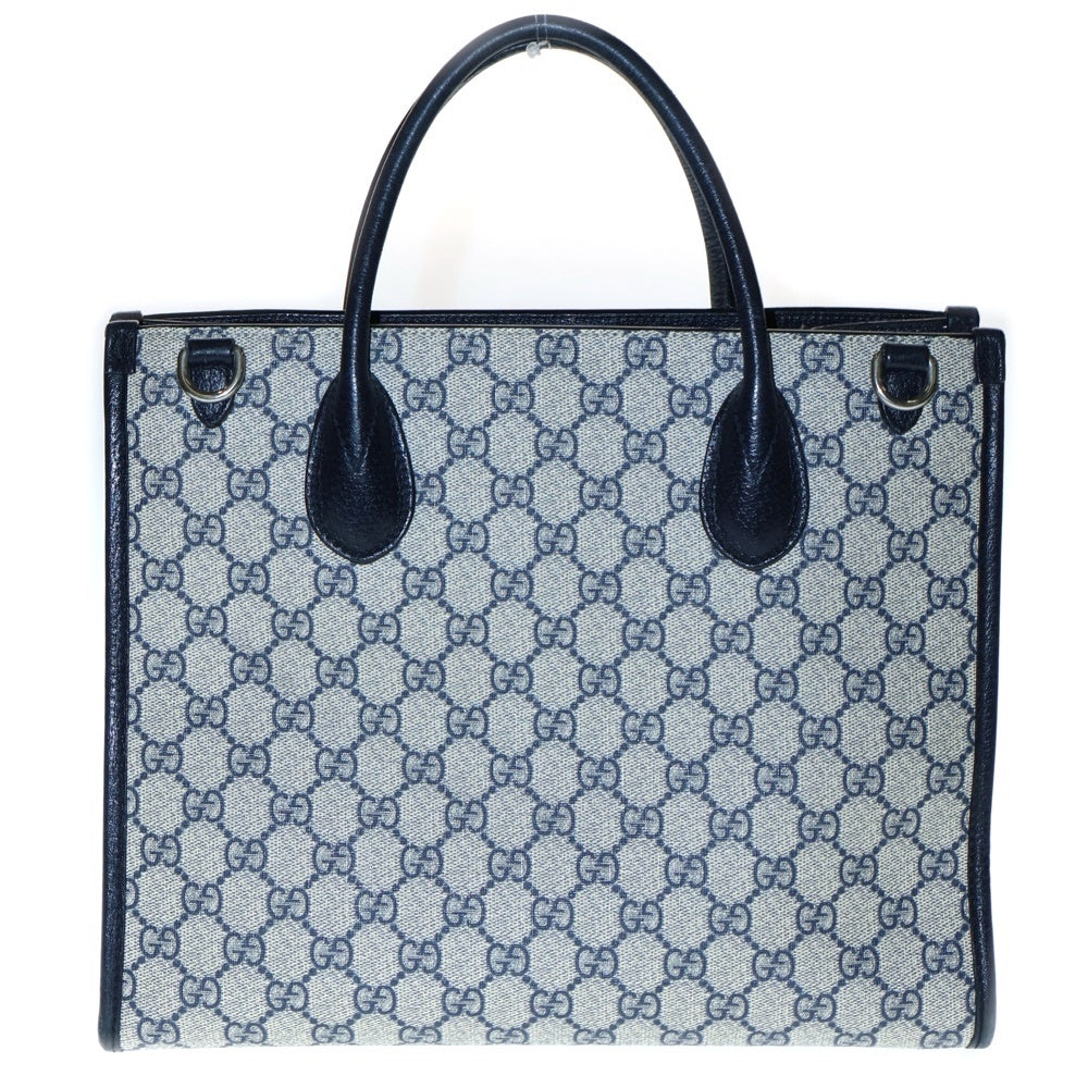 GUCCI(グッチ) GGスプリーム 2WAYトートバッグ 659983 520981 グレー