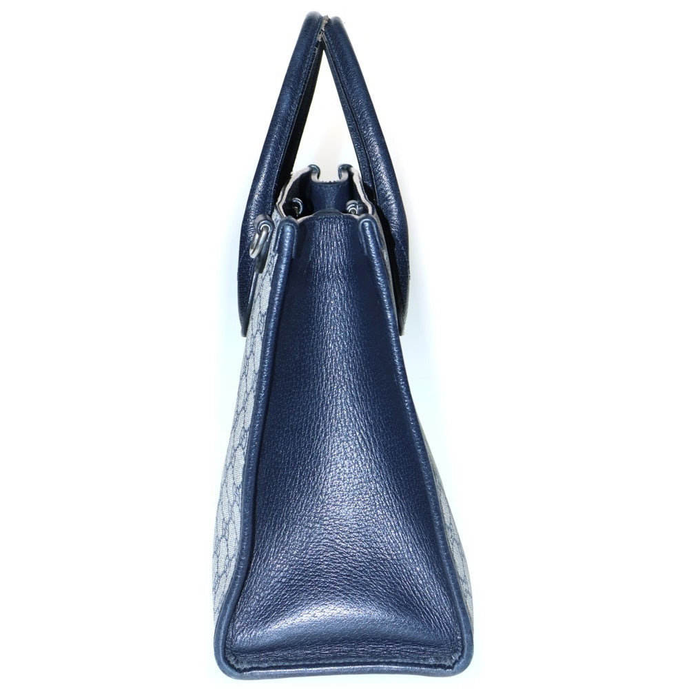 GUCCI(グッチ) GGスプリーム 2WAYトートバッグ 659983 520981 グレー