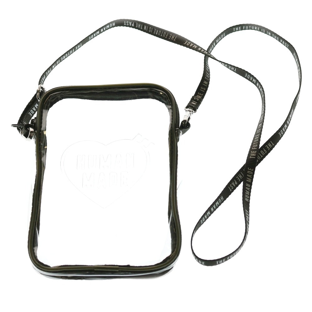 HUMAN MADE(ヒューマンメイド) PVCクリアショルダーバッグ ポーチ カーキ