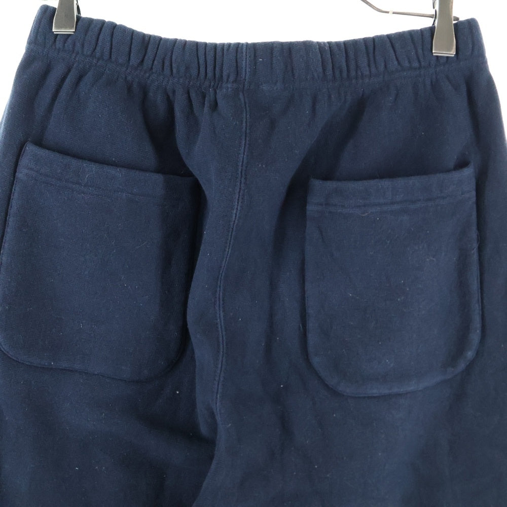 CHAMPION(チャンピオン) REVERSE WEAVE リバースウィーブ ワンポイントロゴ刺繍 ワイドスウェットパンツ ブラック C8-A214