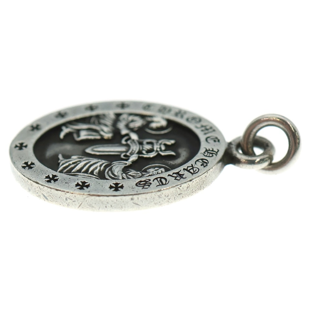 CHROME HEARTS(クロムハーツ) ANGEL MEDAL OVAL オーバルエンジェルメダル ペンダントトップ シルバー BCA207